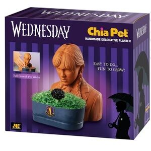 Wednesday Chia Pet